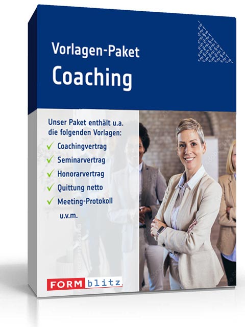 Vorlagen-Paket Coaching Dokument zum Download