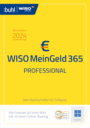 Hauptbild des Produkts: WISO Mein Geld Professional 365 (2024)