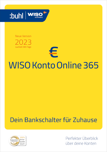 Hauptbild des Produkts: WISO Konto Online 365 (2024)