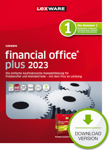 Lexware financial office plus 2023 - Abo Version Dokument zum Download