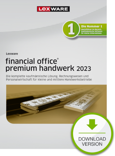 Lexware financial office premium handwerk 2023 - Abo Version Dokument zum Download