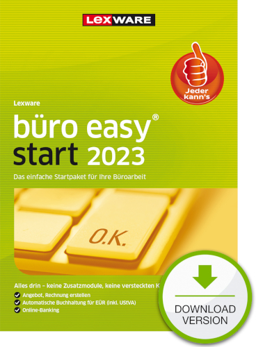 Lexware büro easy start 2023 - Abo Version Dokument zum Download