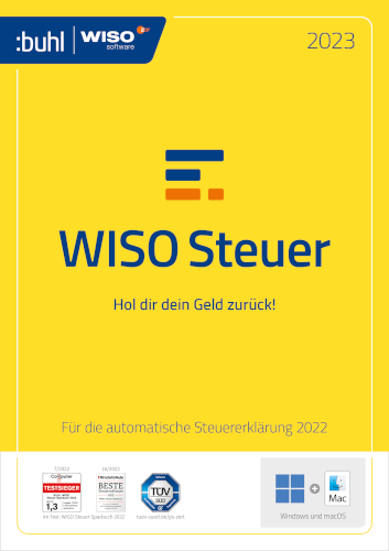 Hauptbild des Produkts: WISO Steuer 2023 (für Steuerjahr 2022)
