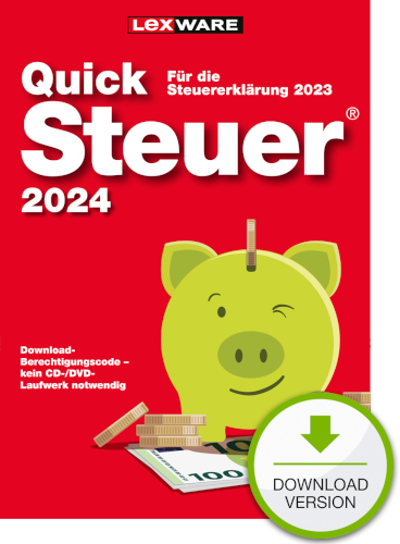 Hauptbild des Produkts: QuickSteuer 2024 (für Steuerjahr 2023)