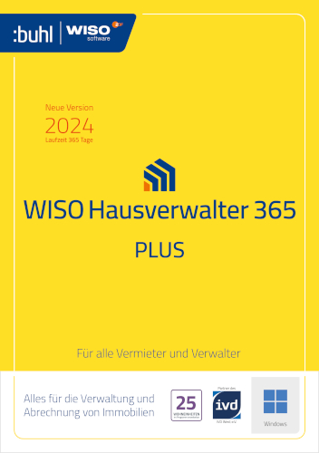 Hauptbild des Produkts: WISO Hausverwalter 365 Plus - 2024