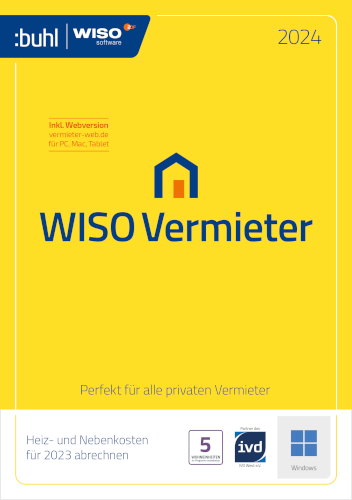Hauptbild des Produkts: WISO Vermieter 2024