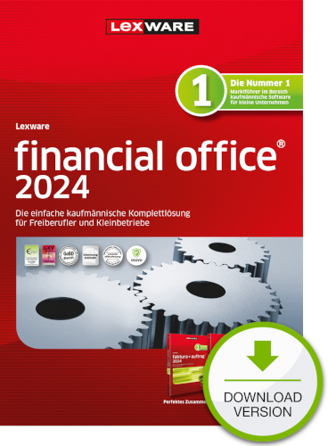 Hauptbild des Produkts: Lexware financial office 2024 - Abo Version