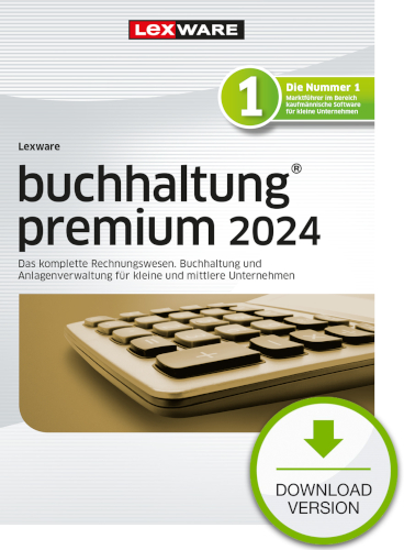 Hauptbild des Produkts: Lexware buchhaltung premium 2024 - Abo Version