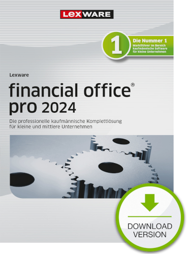 Hauptbild des Produkts: Lexware financial office pro 2024 - Abo Version