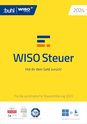 Hauptbild des Produkts: WISO Steuer 2024 (für Steuerjahr 2023)