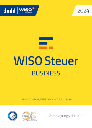 Hauptbild des Produkts: WISO Steuer 2024 Business (für Steuerjahr 2023)