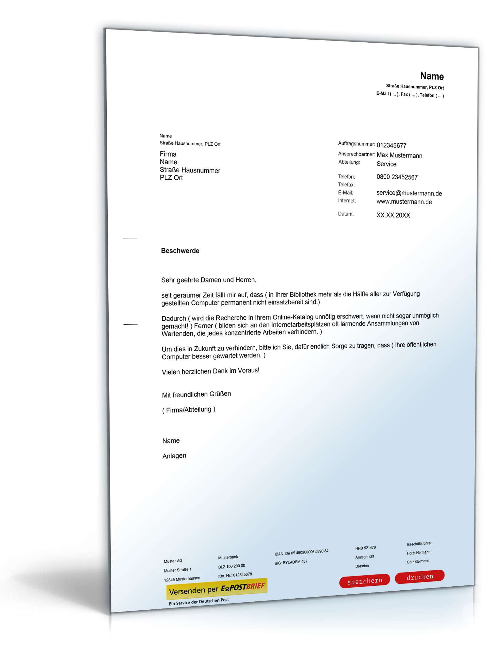 Vorlagen Paket Für Büro Sekretariat 70 Muster Zum Download