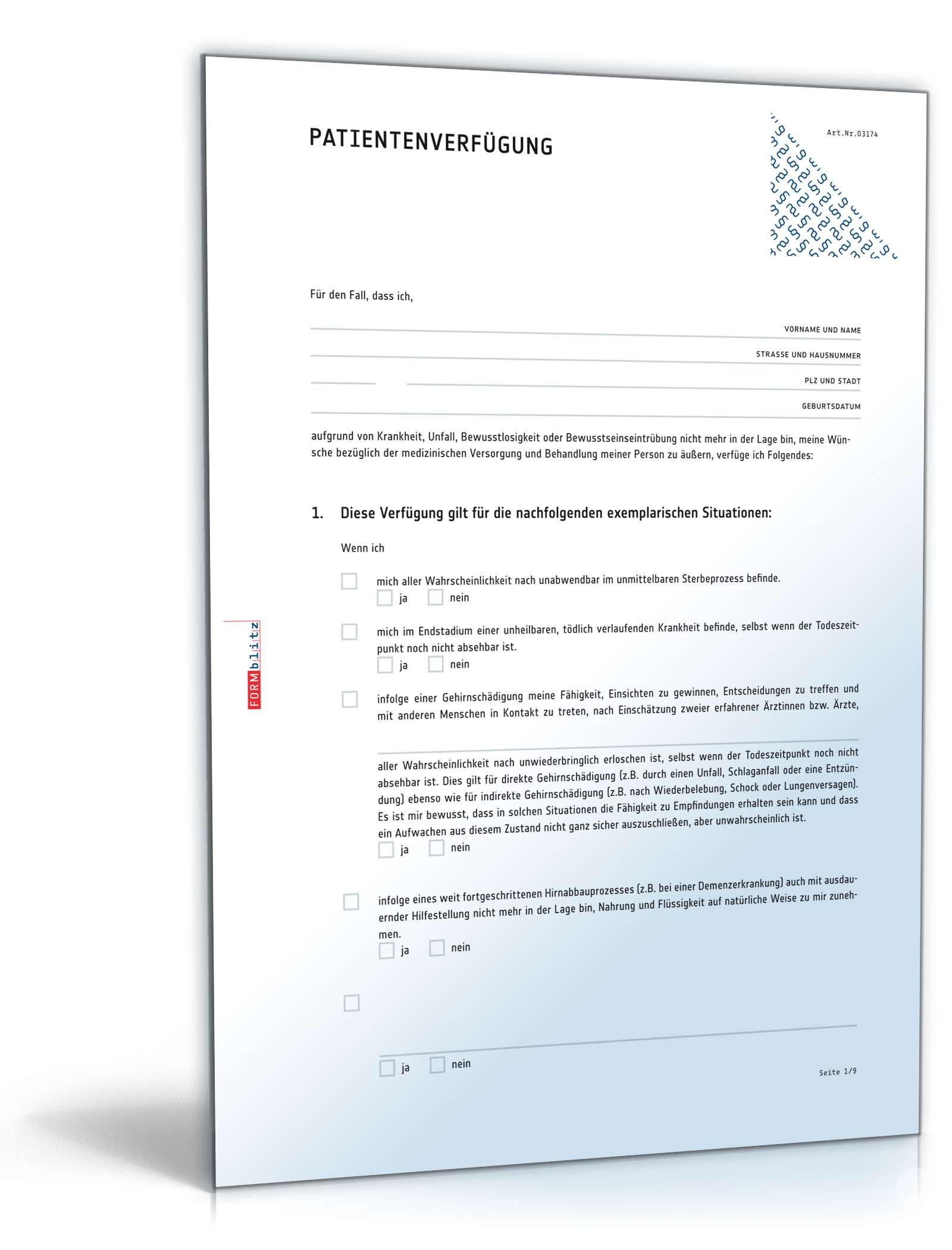 Bmjv Start Formular Vorsorgevollmacht