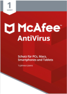 McAfee AntiVirus 1 Gerät / 12 Monate