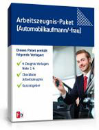 Arbeitszeugnis Automobilkaufleute