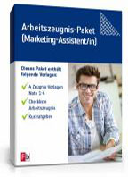 Arbeitszeugnis Marketing-Assistent