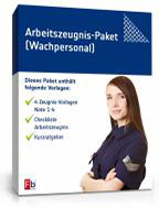 Arbeitszeugnis Wachpersonal