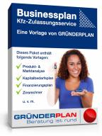 Businessplan Kfz-Zulassungsservice von Gründerplan
