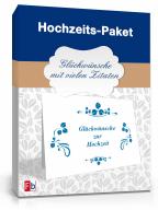 Hochzeits-Paket Glückwünsche