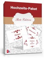 Hochzeits-Paket (Rote Edition)