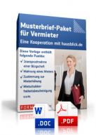 Musterbrief-Paket für Vermieter