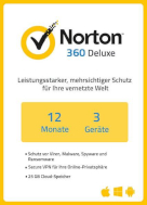 NortonLifeLock Norton 360 Deluxe (3 Geräte / 1 Jahr)
