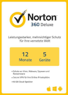NortonLifeLock Norton 360 Deluxe (5 Geräte / 1 Jahr)