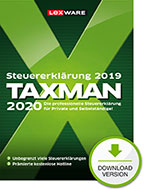 TAXMAN 2020 (für Steuerjahr 2019)