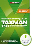 TAXMAN 2022 für Rentner und Pensionäre für Steuerjahr 2021
