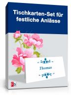 Tischkarten-Set für festliche Anlässe