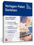 Vorlagen-Paket Darlehen