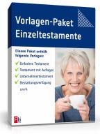 Vorlagen-Paket Einzeltestamente