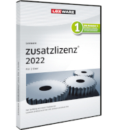 Lexware Zusatzlizenz pro & premium Abo Version 2022 - 2 User