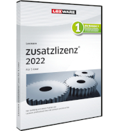 Lexware Zusatzlizenz pro & premium Abo Version 2022 - 5 User