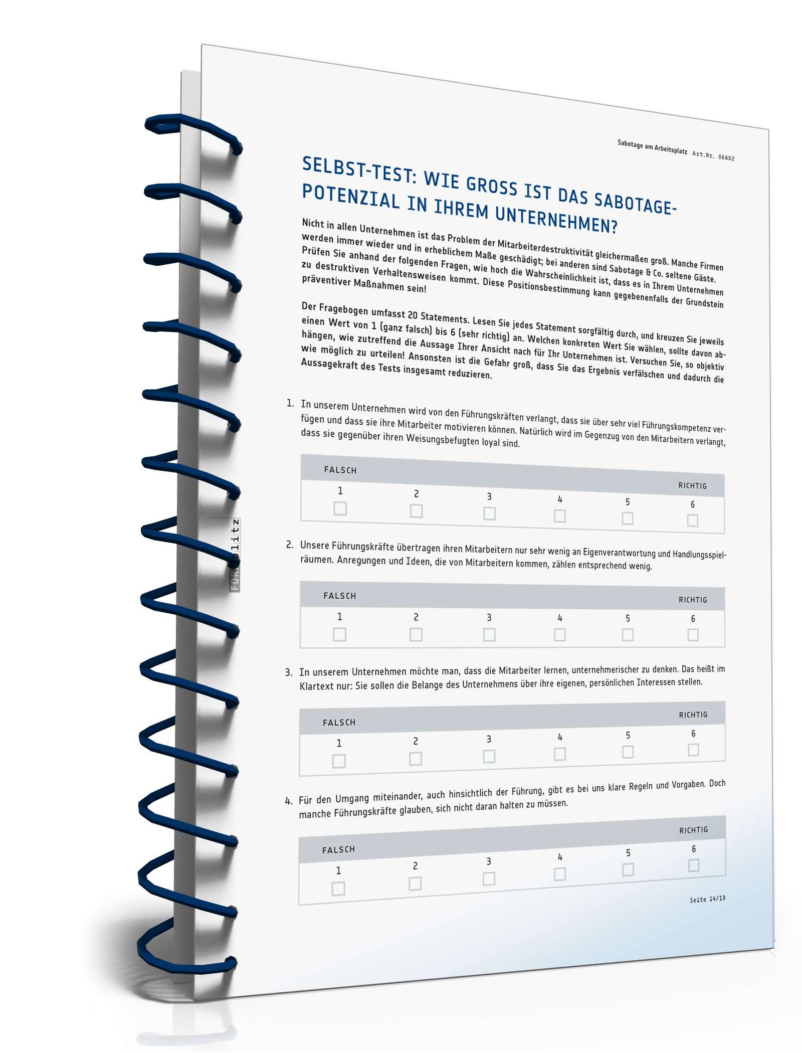 Ratgeber Sabotage Arbeitsplatz PDF. Seite: 15