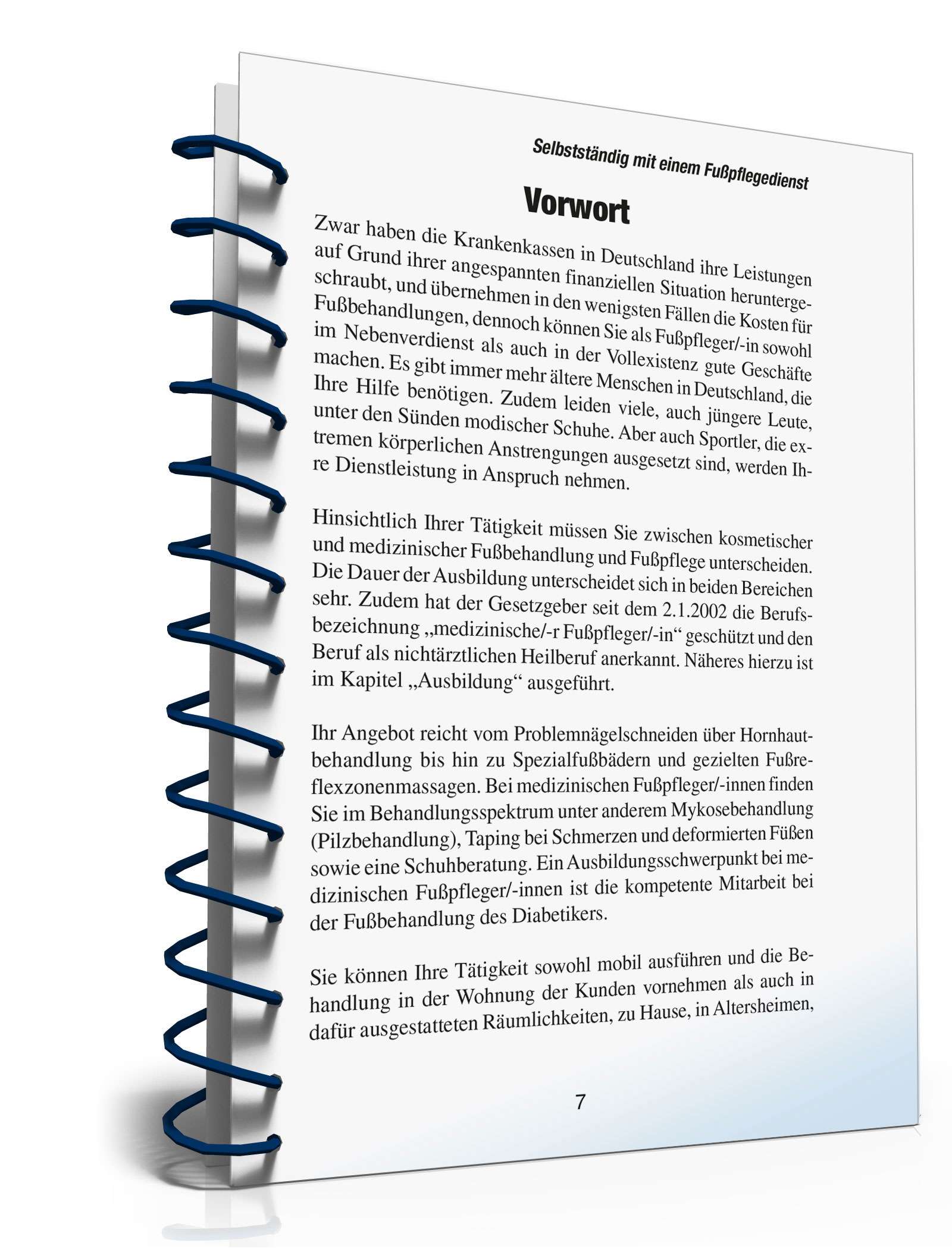 (Nebenberuflich) selbstständig mit einem Fußpflegedienst PDF. Seite: 6