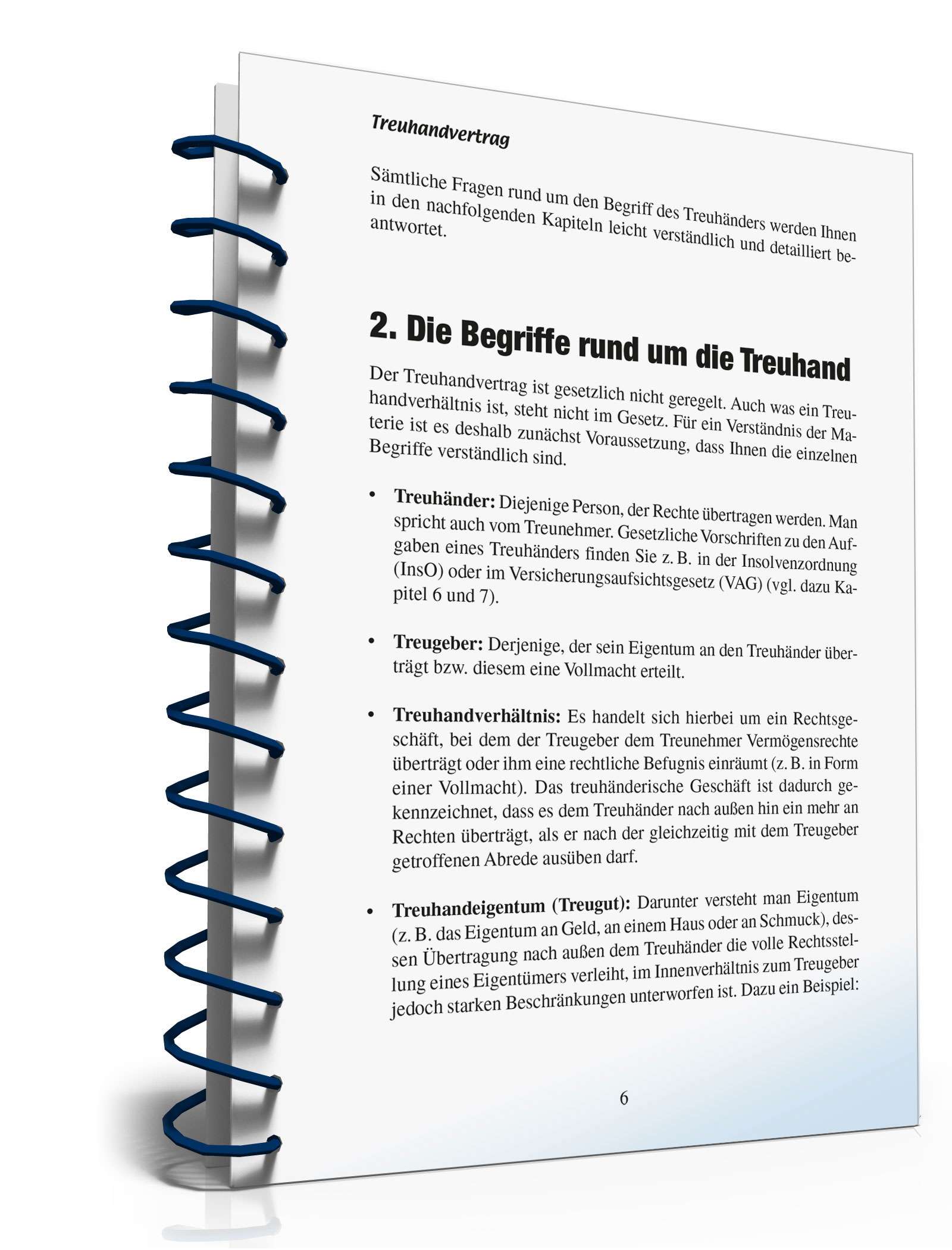 Der Treuhandvertrag PDF. Seite: 5