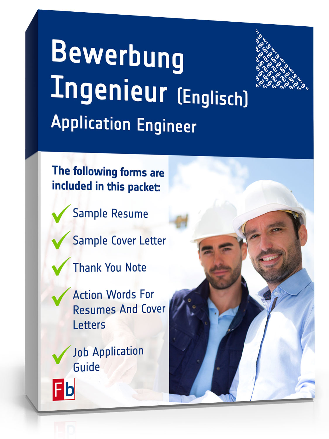 Bewerbung Ingenieur (Englisch) Excel