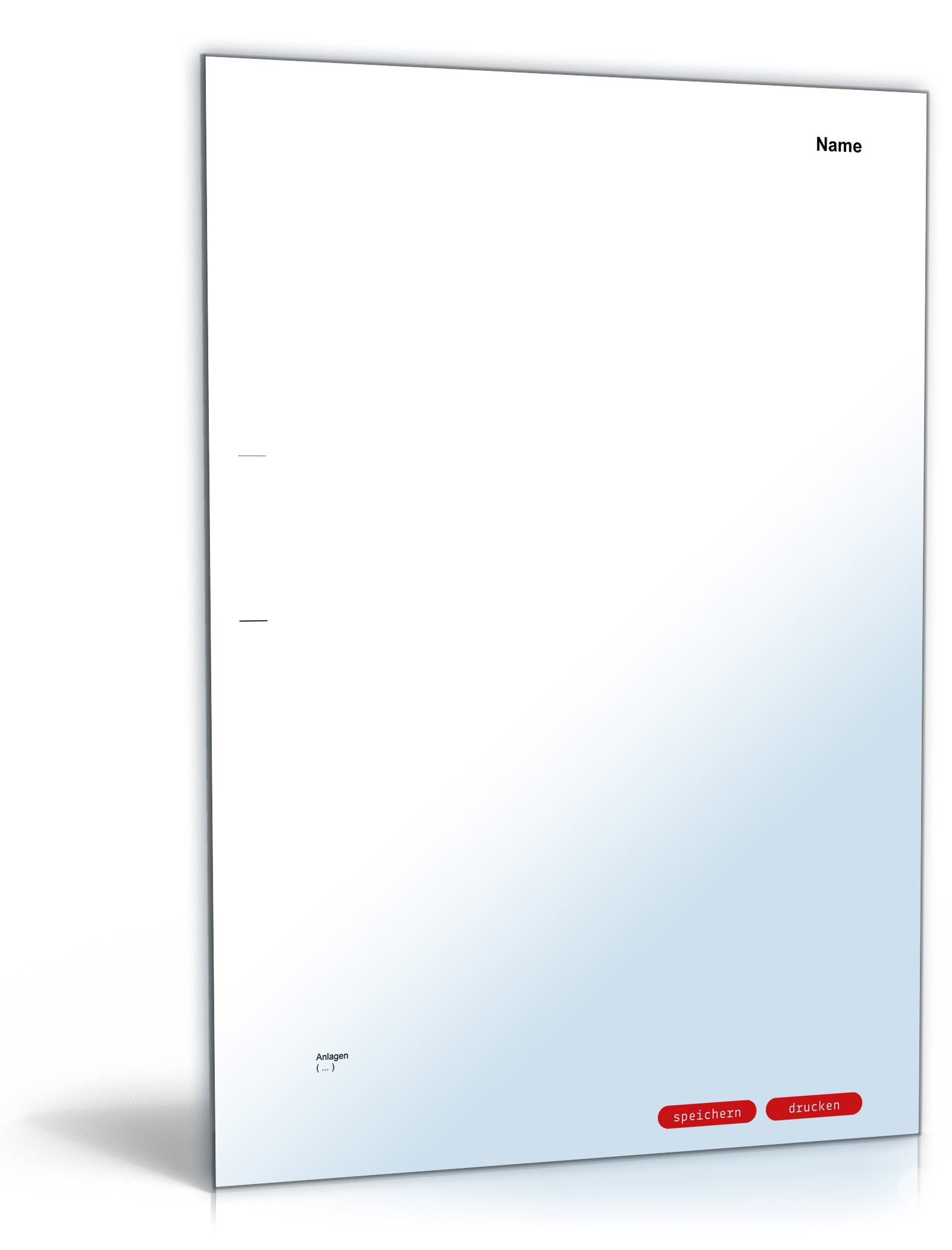 Ankündigung Pflegezeit PDF. Seite: 2