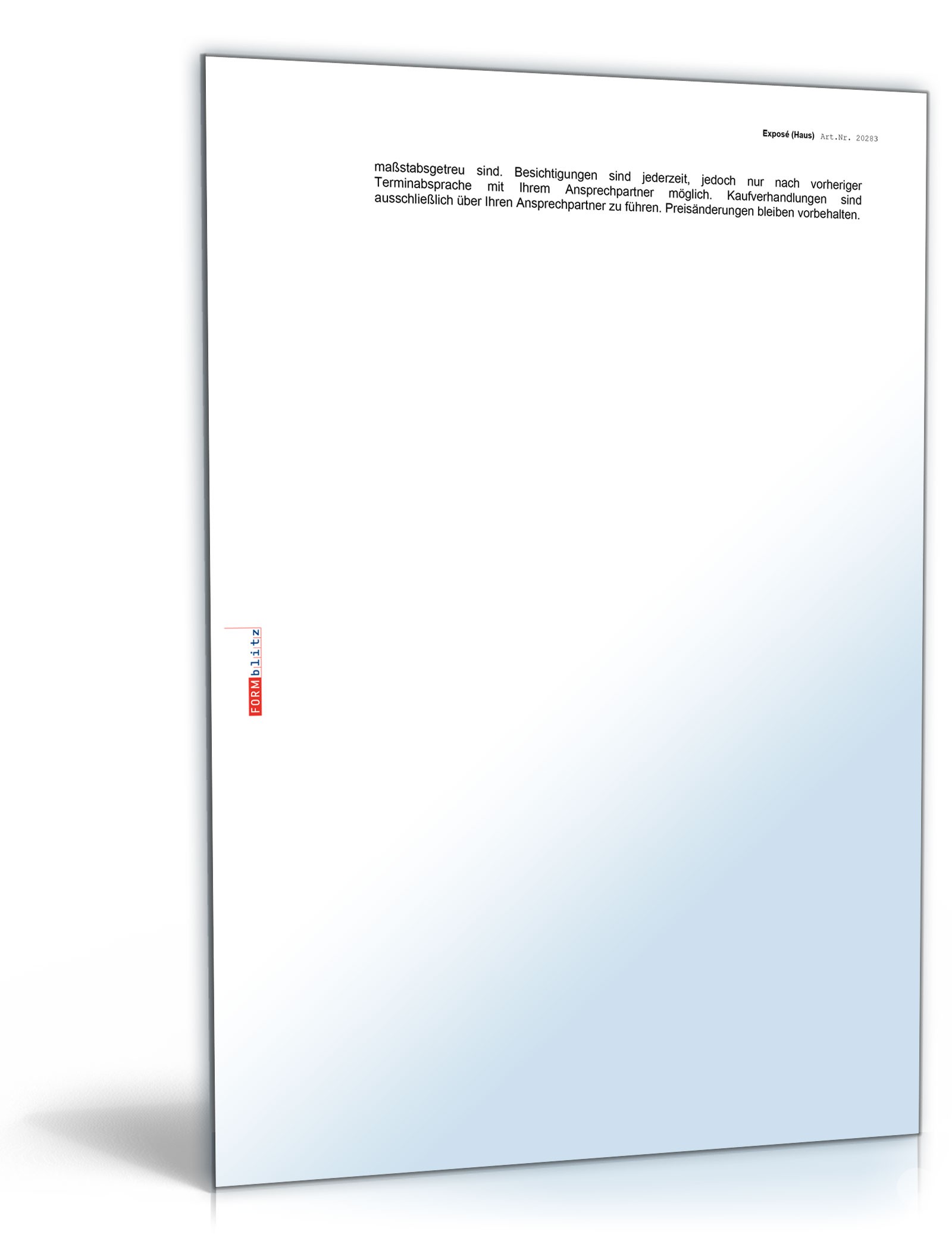 Makler-Exposé Haus Word. Seite: 4