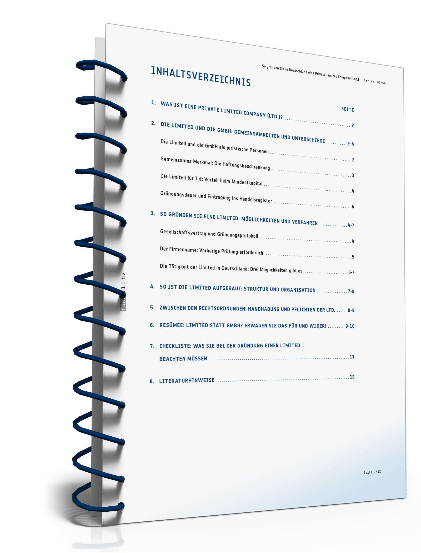 Ratgeber Gründung Private Limited Company  PDF. Seite: 2
