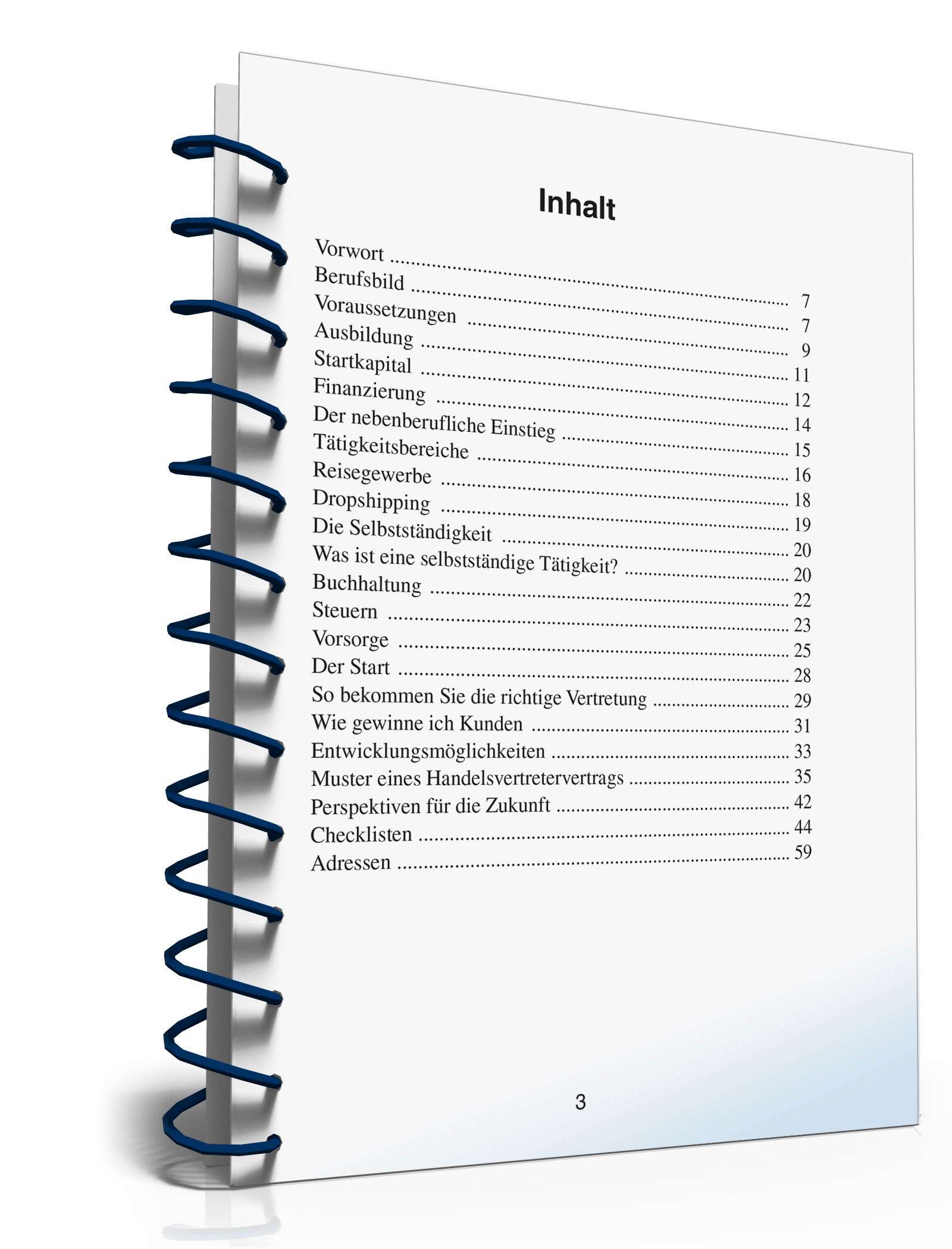 Selbstständig als Handelsvertreter PDF. Seite: 3