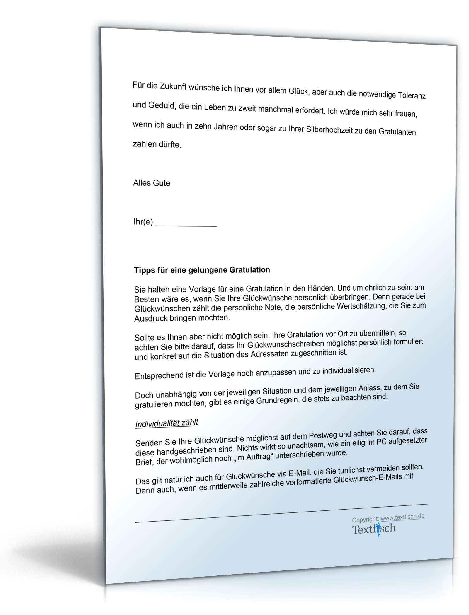 Gratulation Hochzeit Word. Seite: 3