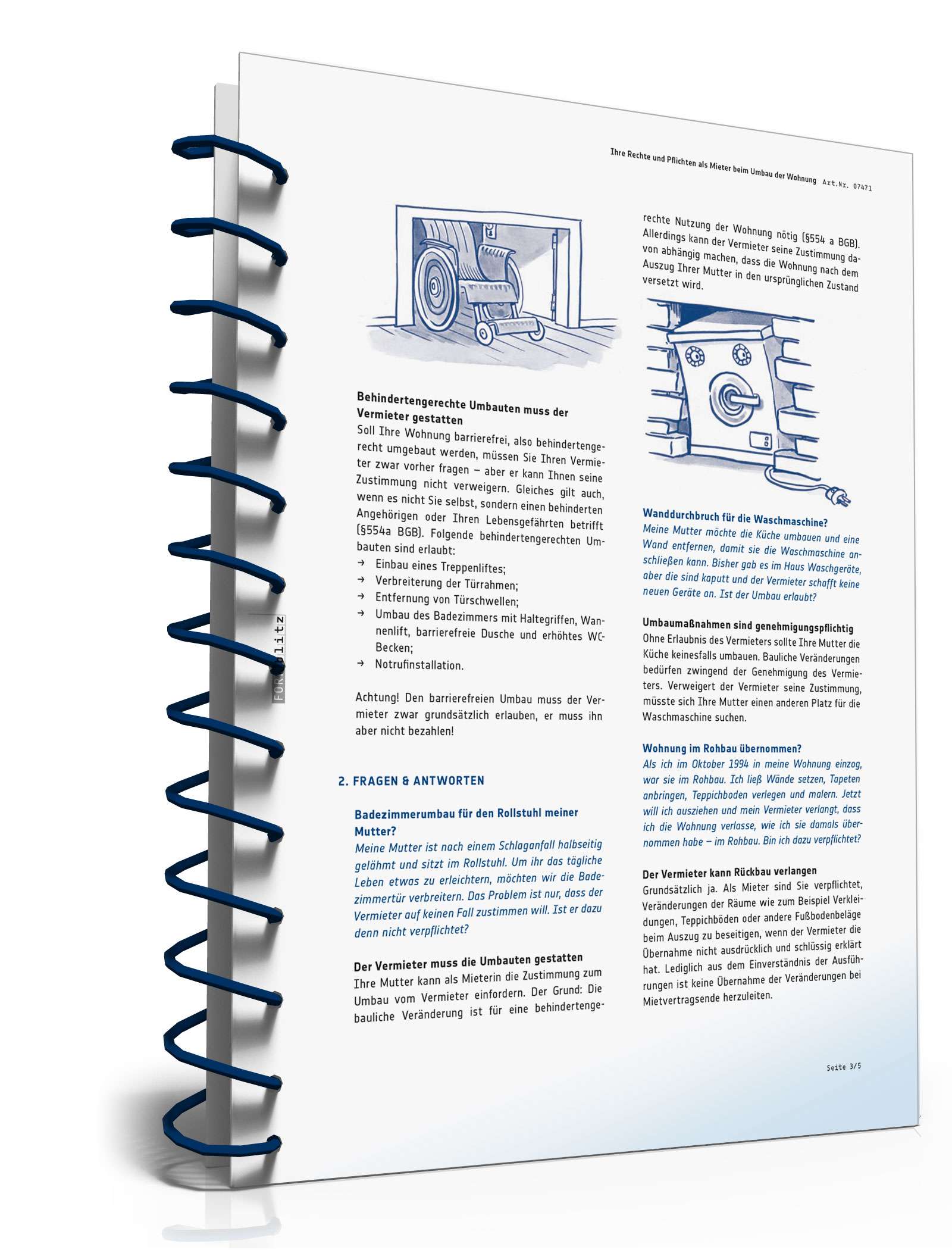 Ratgeber Mietrecht Wohnungsumbau PDF. Seite: 4