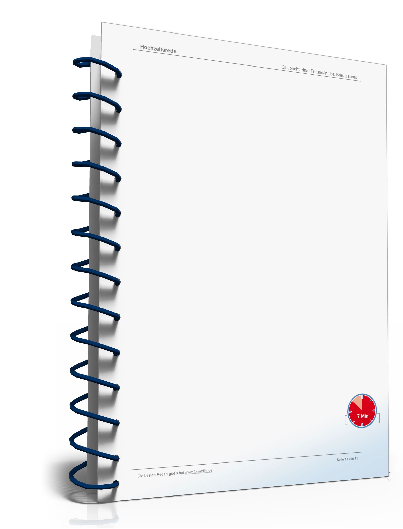 Hochzeitsrede Trauzeuge/Trauzeugin Excel. Seite: 11