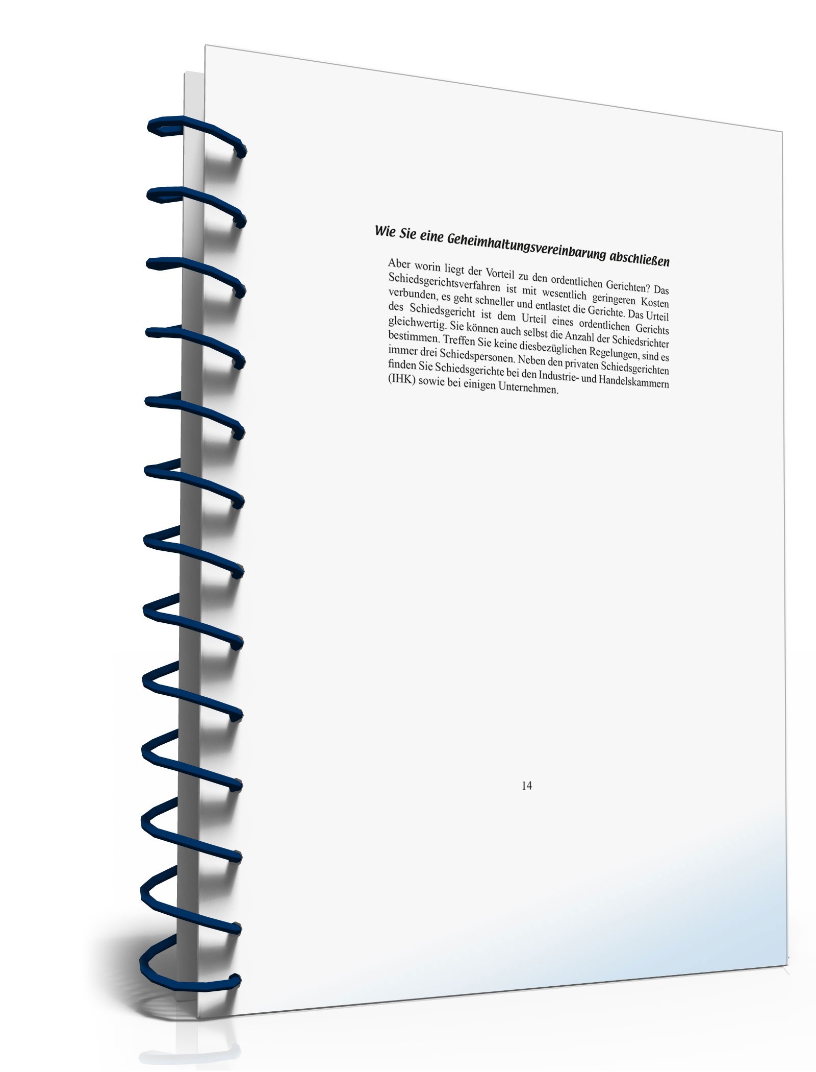 Wie Sie eine Geheimhaltungsvereinbarung abschließen PDF. Seite: 14