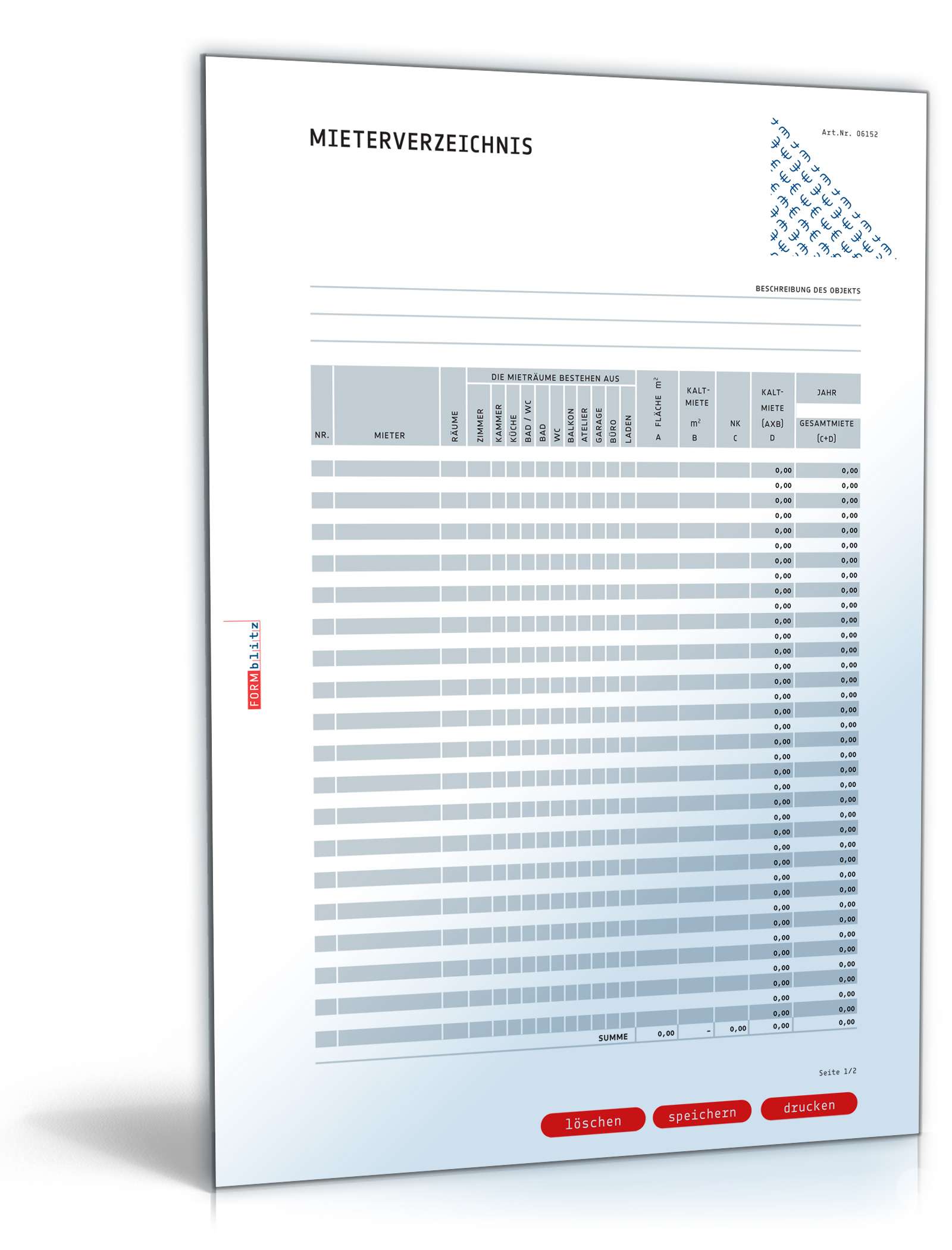 Mieterverzeichnis PDF