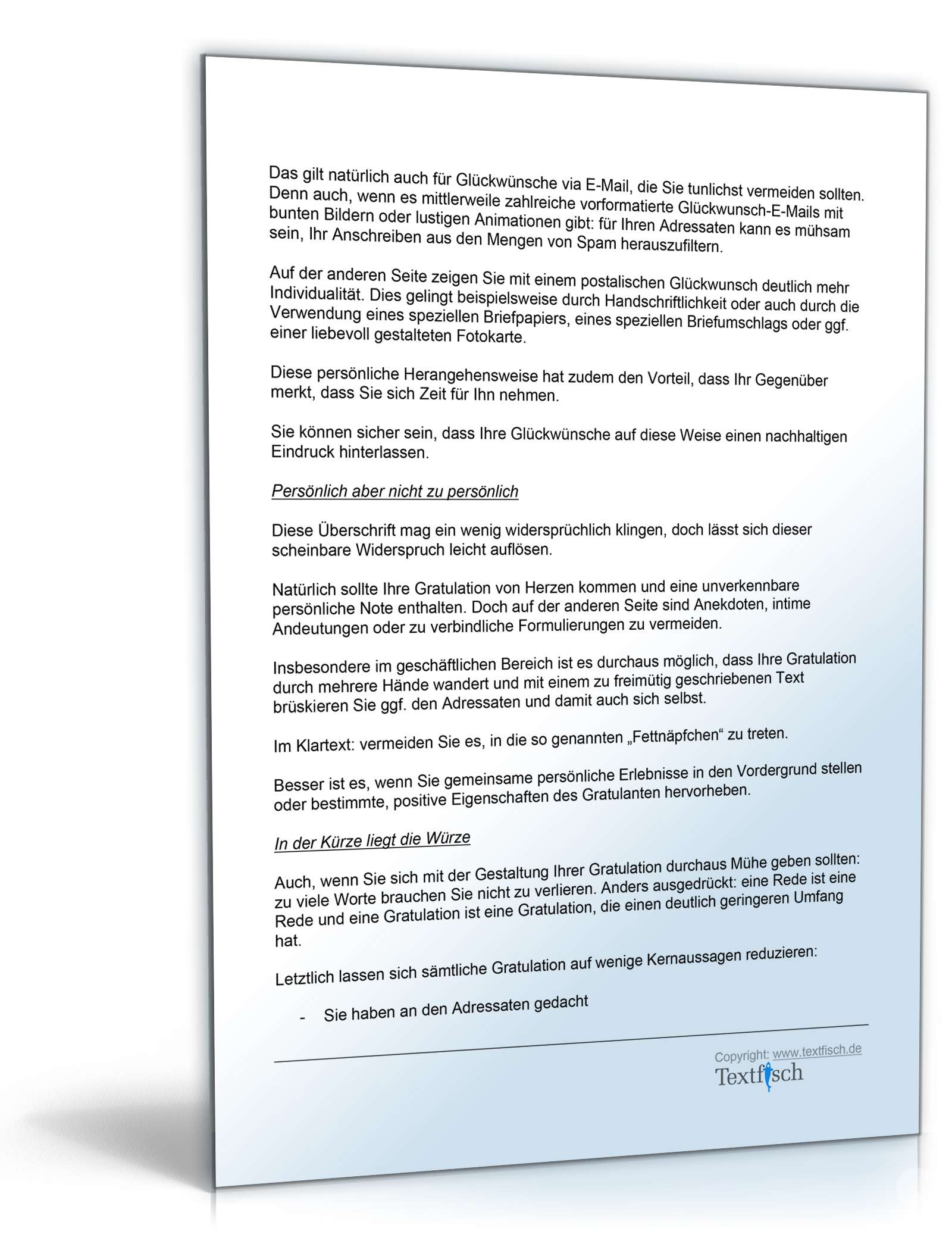 Gratulation goldene Hochzeit Word. Seite: 4