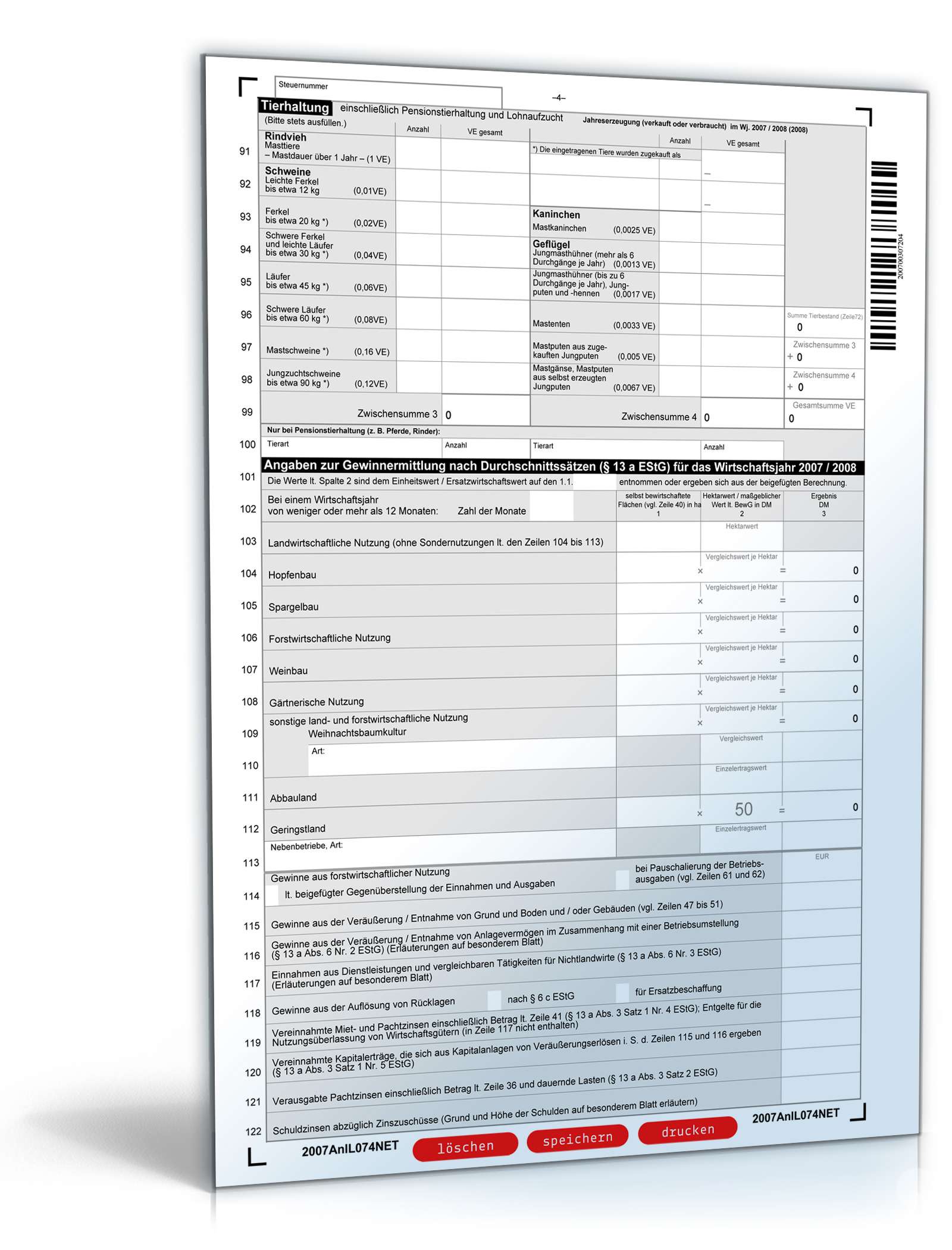 Anlage L 2007 PDF. Seite: 4