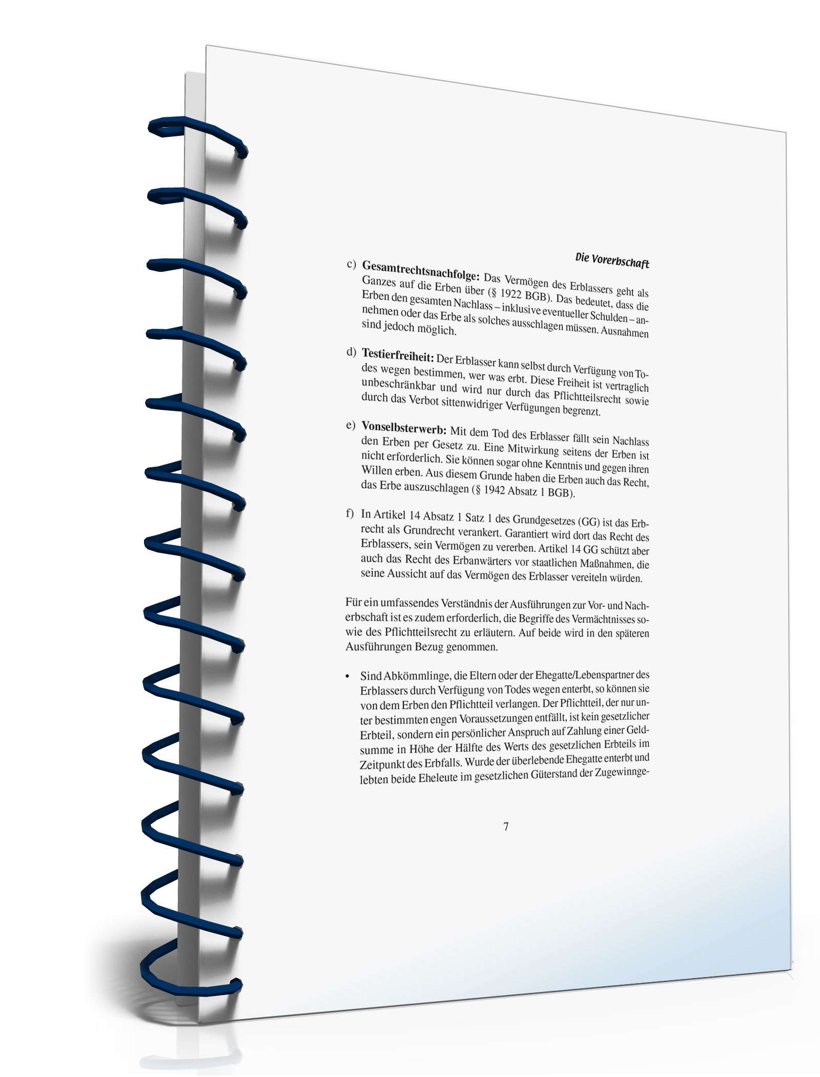 Ratgeber Vorerbschaft PDF. Seite: 7